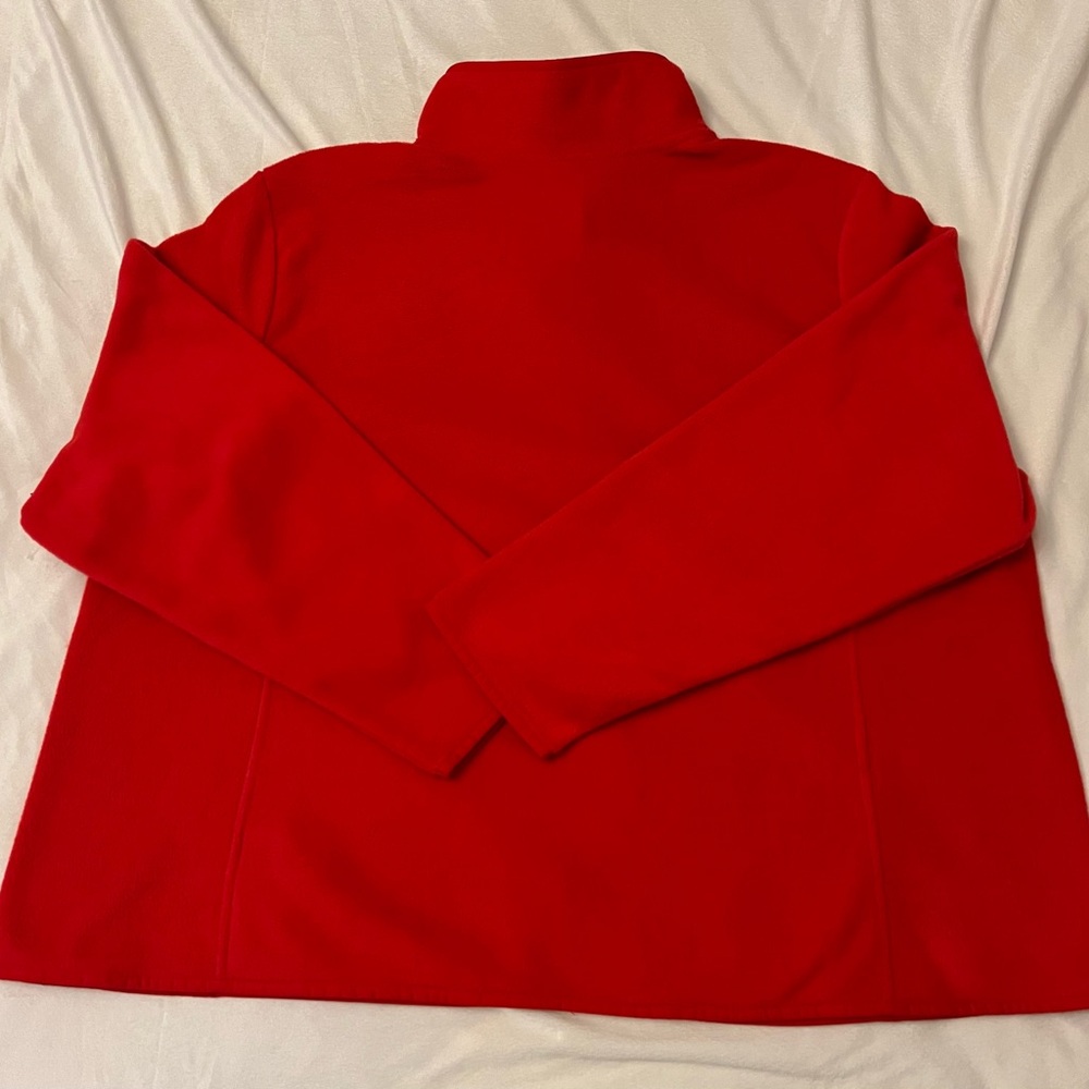 Old Navy Red Performance Fleece Jacket - Picture 3 of 6